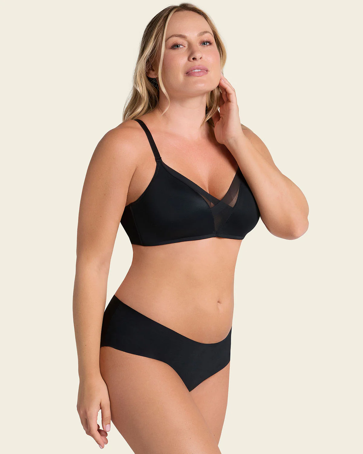 Paquete x 3 bragas hípster invisibles ultraplanas sin elásticos y de pocas costuras - Imagen 4
