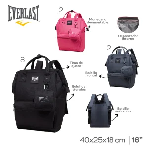 MOCHILA CARTERA EVERLAST C /MONEDERO 22576