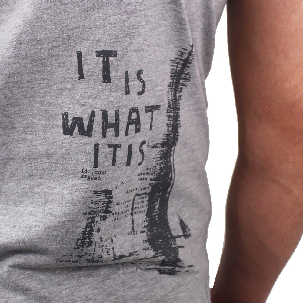 Camiseta slim fit para hombre Lec Lee - Gris - Imagen 6