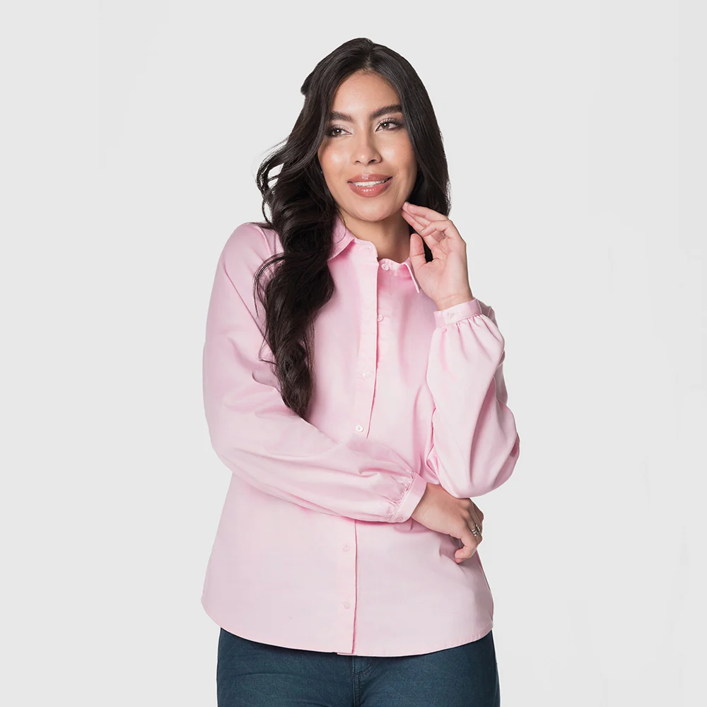 Blusa cuello Camisero para Mujer Lec Lee - Imagen 2