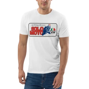 [509] MOTOR VINTAGE Criterium Solo Moto · Camiseta m/corta · MEDIUM · Unisex · White