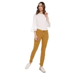 Pantalón Clásico Mujer Lec Lee Terracota