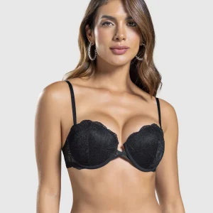 Sujetador de push up alto incorporado, aro libre