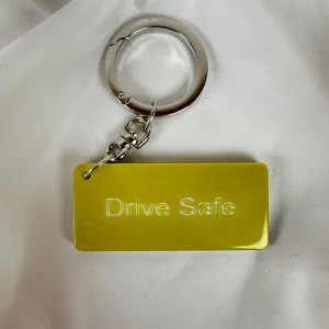Llavero Drive Safe Verde