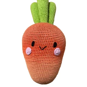 Peluche Crochet Zanahoria
