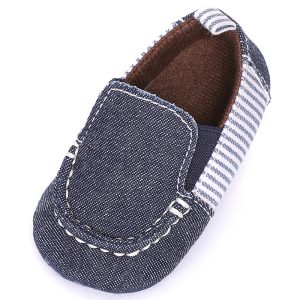 Zapatos para Bebé Niño Azul Jeans sin Pasadores