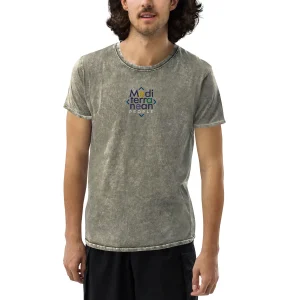 [373] LIKELELE Mediterranean People · Camiseta m/corta · Unisex · Bordado· Dark Army Green · Medium