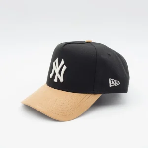 9FORTY Suede Visor E-Frame New York Yankees Black