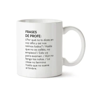Taza «Frases de profe»